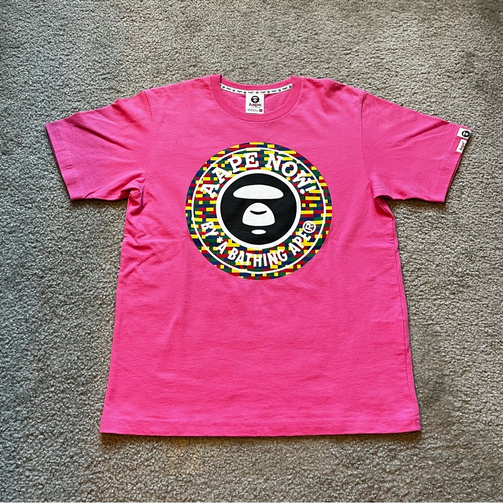 Aape Rainbow Graphic Print T-Shirt